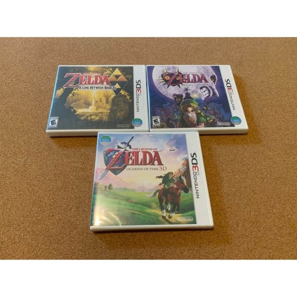 My collection so far, currently finishing up Zelda (2nd  Zelda Games Nintendo 3DS